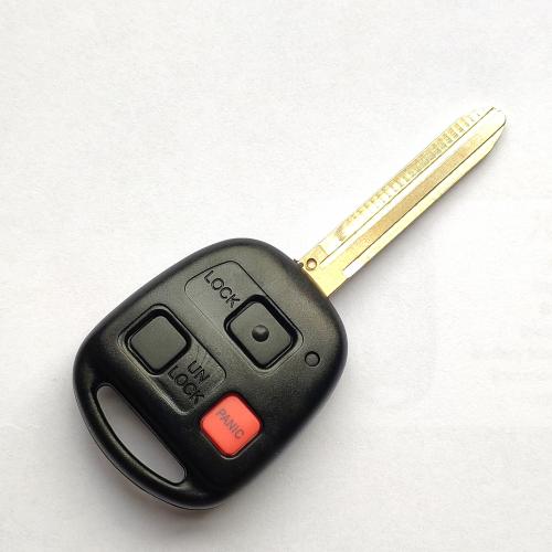 3 Buttons 315 Mhz Remote Head Key For Toyota Fj Cruiser 2010 2015